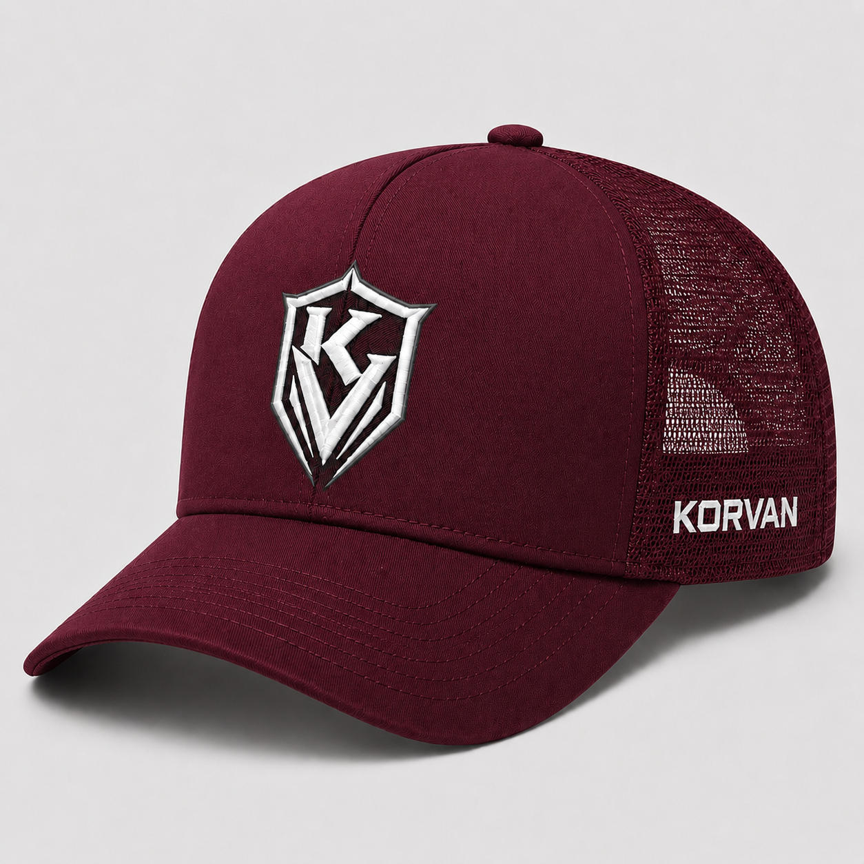 KORVAN Mesh-Back A-Frame Cap