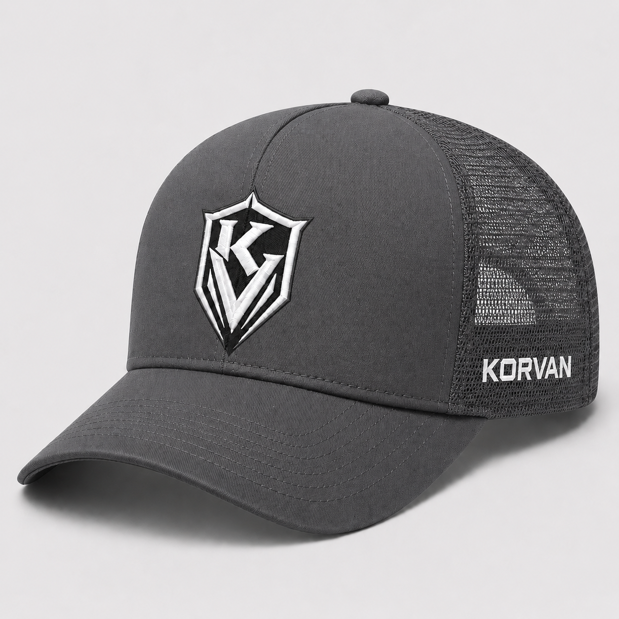KORVAN Mesh-Back A-Frame Cap