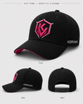 KORVAN Hot Pink Deep-Fit A-Frame Cap